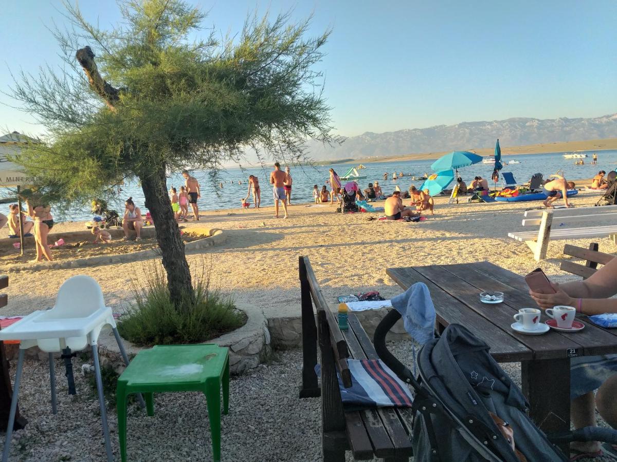 Familien Ferienhaus Vir Croatia 150M Strand Restaurant Einkaufen Buitenkant foto