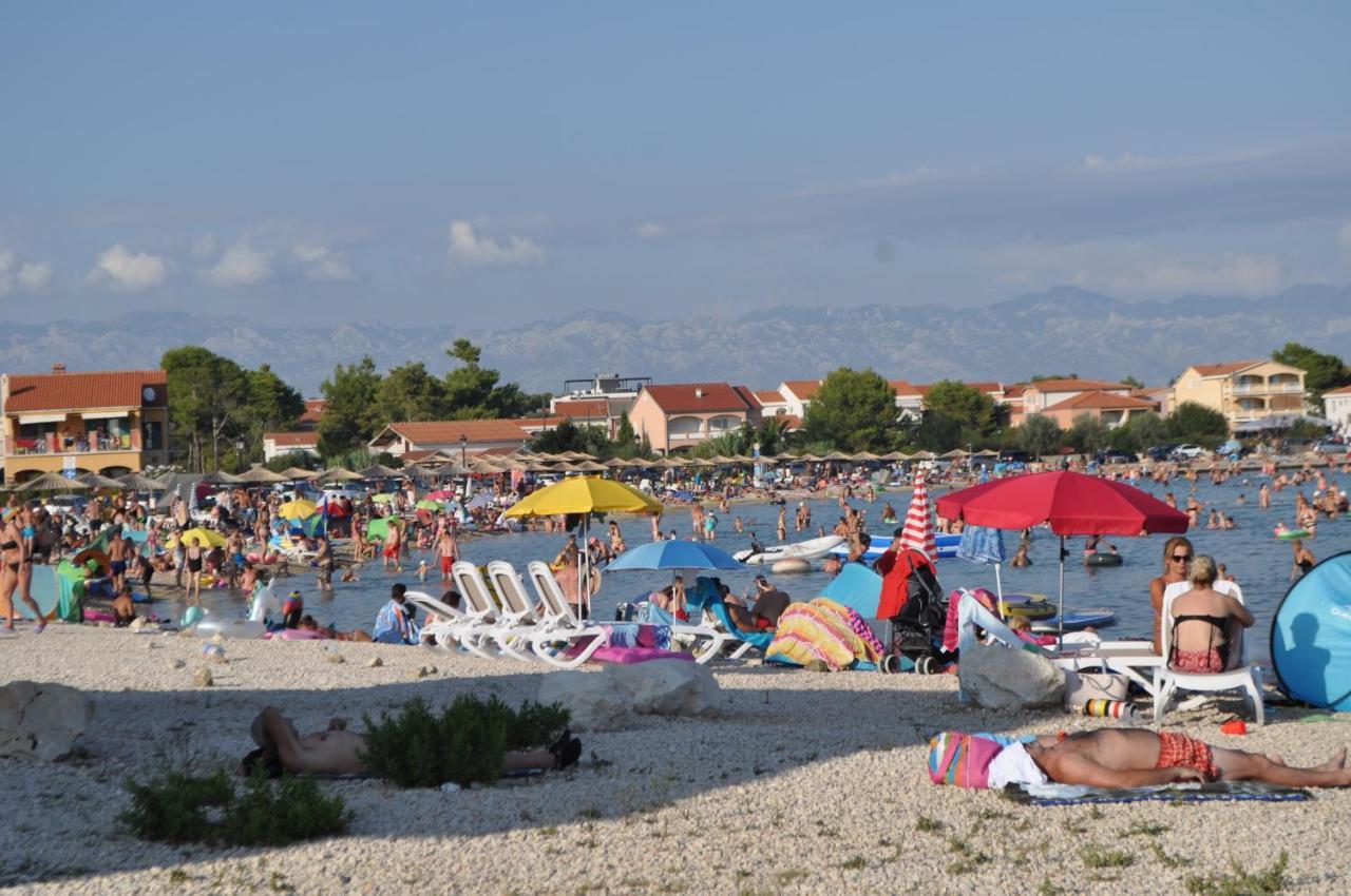 Familien Ferienhaus Vir Croatia 150M Strand Restaurant Einkaufen Buitenkant foto